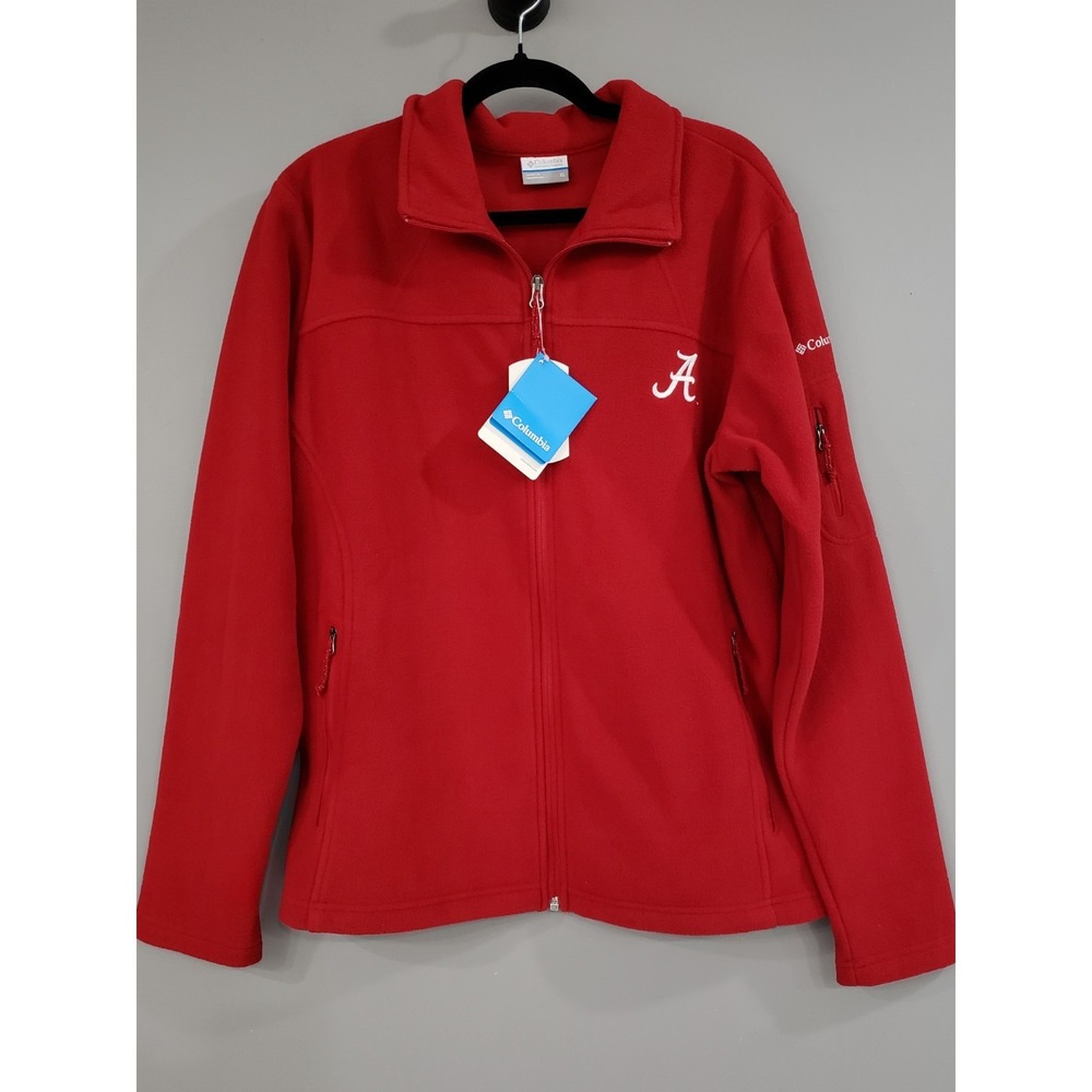NEW XL ALABAMA CRIMSON TIDE Women's Give and Go 2 Full Zip Fleece Jacket NCAA